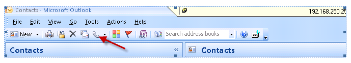 Outlook Tool Bar