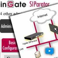 Ingate SIParator configuration video preview Ingate SIParator configuration video preview