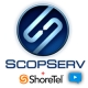 Scopserv and ShoreTel integration logos