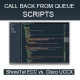 Callback script comparison preview