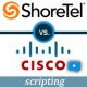 Cisco UCCX and ShoreTel ECC script comparison