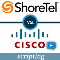 Cisco UCCX and ShoreTel ECC script comparison