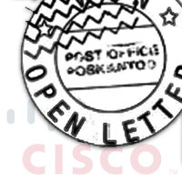 Open letter illustration