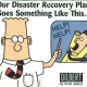 Disaster recovery cartoon
