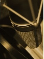 Desk telephone handset photograph