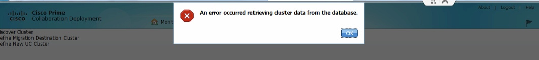 Cisco PCD error notification