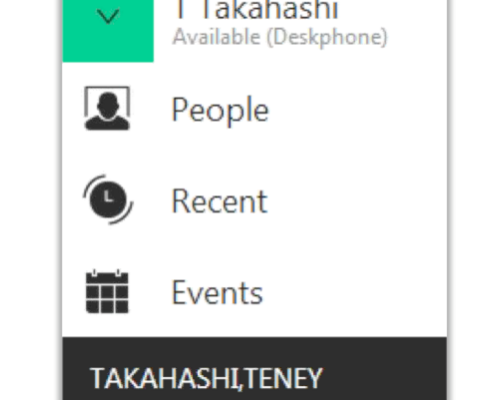 ShoreTel Connect desktop client