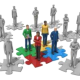 Workforce management team illustration