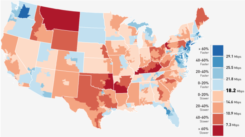 United States carrier coverage map