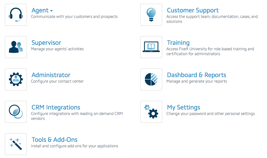 Five9 service portal