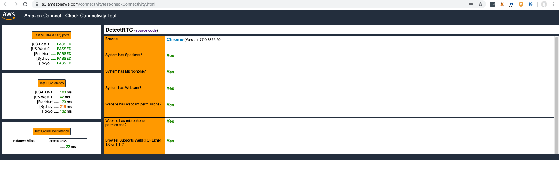 Amazon Connect contact control panel troubleshooting