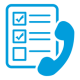 Contact center checklist icon
