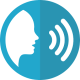 Recording voice icon