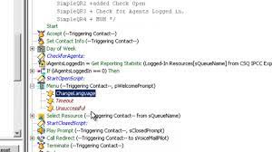 UCCX "Killer Script"