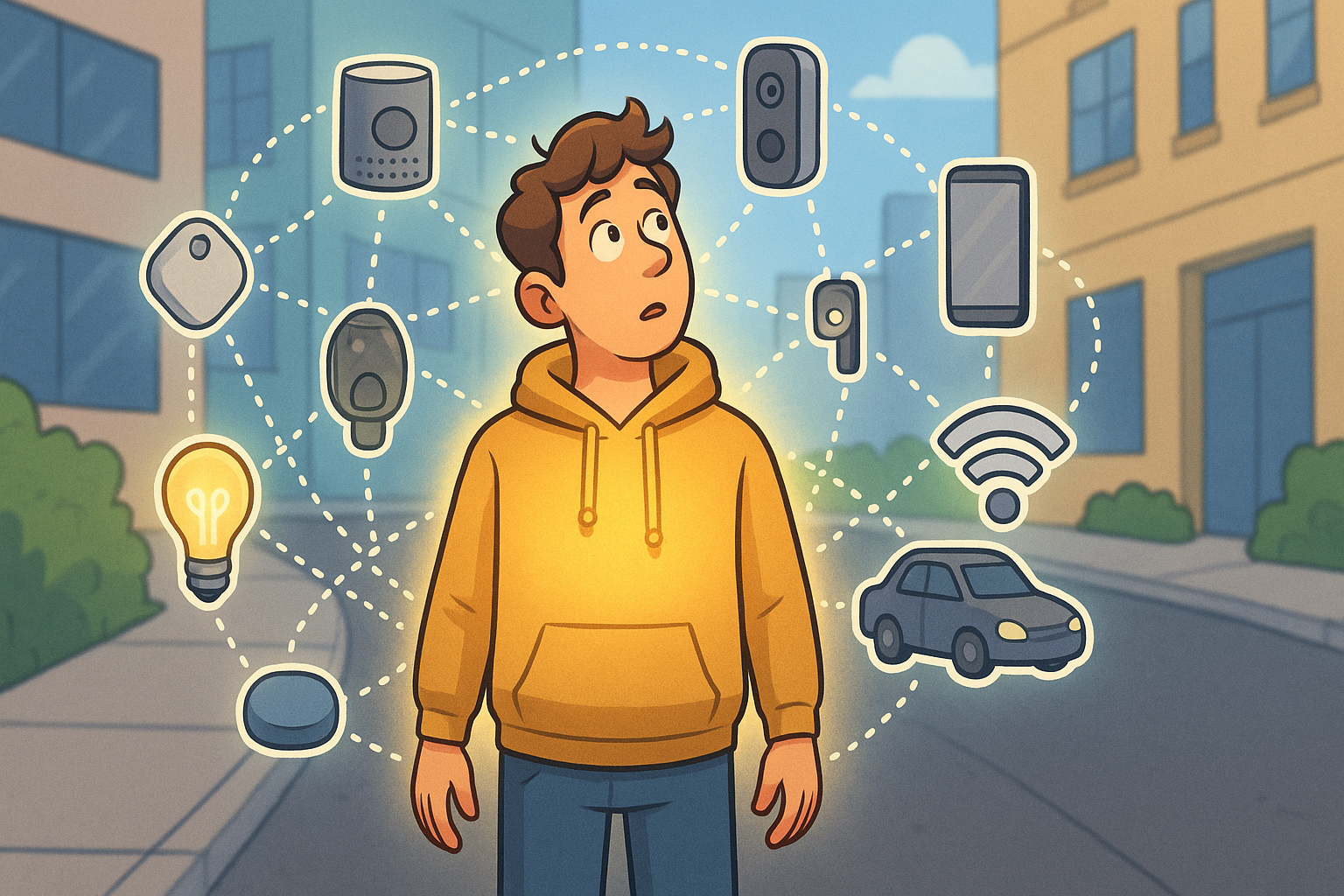 AWS Sidewalk connectivity illustration