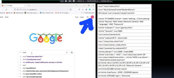 Archived Google search results screenshot